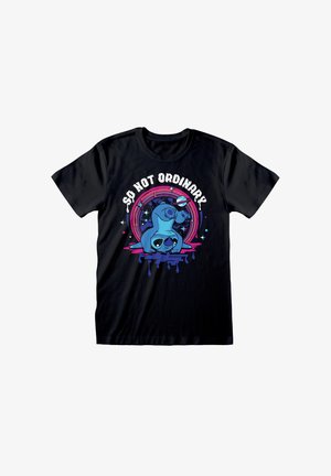 Henry Tiger DISNEY LILO AND STITCH NOT ORDINARY - T-shirt con stampa - black