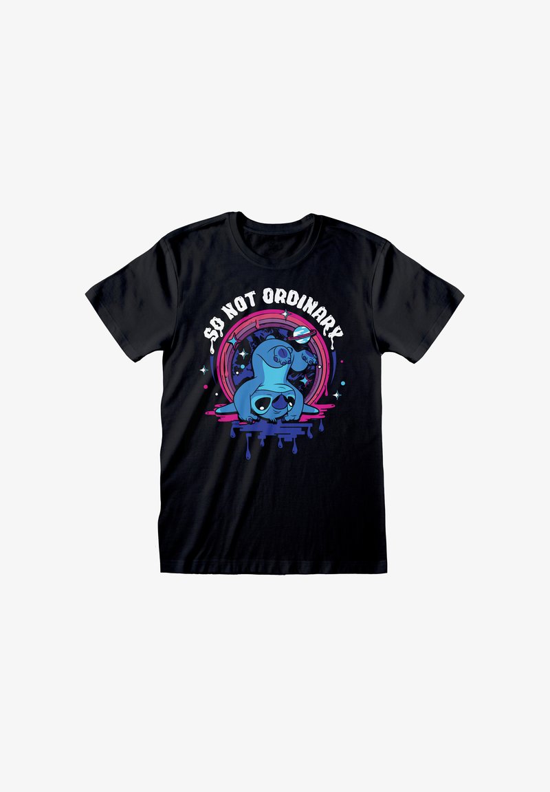 Henry Tiger DISNEY LILO AND STITCH NOT ORDINARY - Triko s potiskem - black
