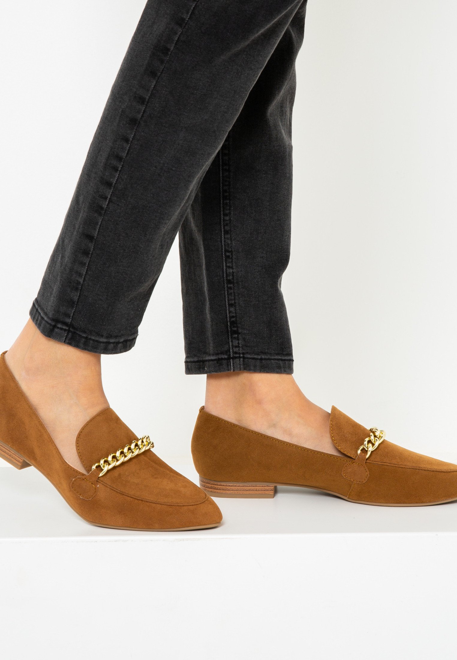 Mocassin camaïeu noir brillant - Vinted