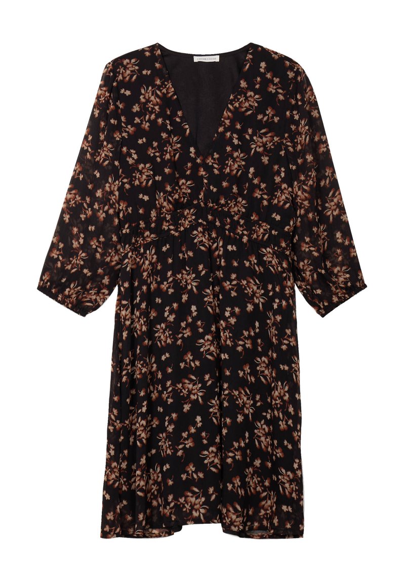 Cache Cache AUSGESTELLTES MIT 3/4-ÄRMELN - Jurk - noir/zwart - Zalando.be