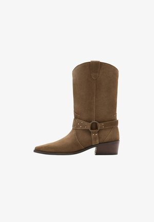 Mango Kids, TEEN - Botines camperos - brown