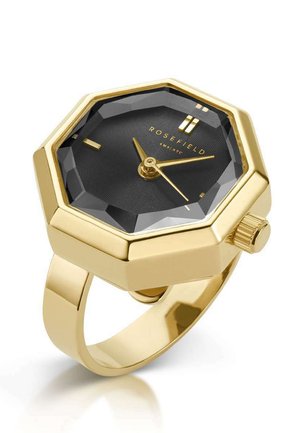 Ring - metallic black gold coloured