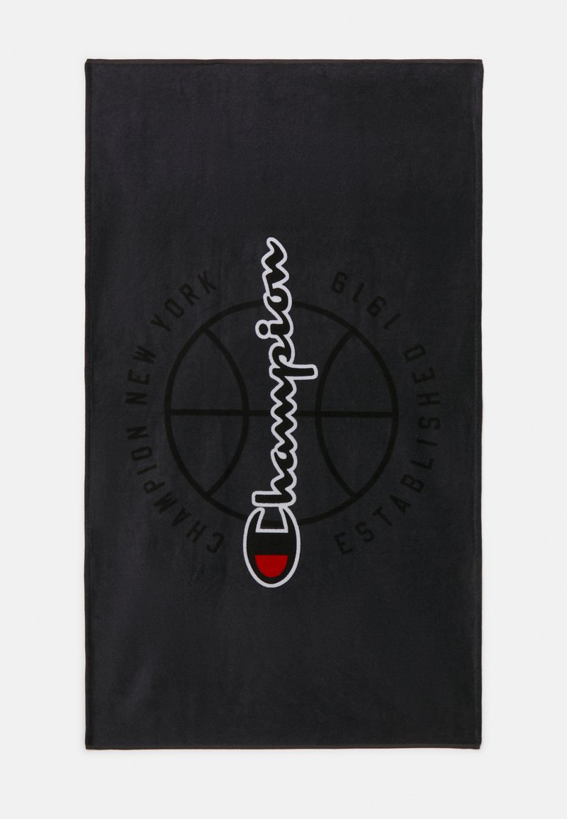 Champion TOWEL - Beach towel - black - Zalando.ie