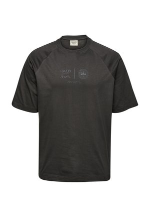 DBU BOXY  - T-shirt print - raven