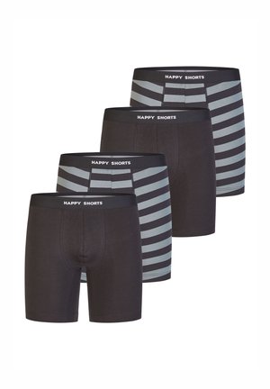 4-PACK - Boxerbriefs - schwarz/grau