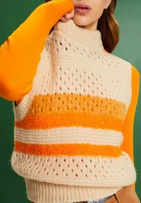 Esprit Strickpullover - orange