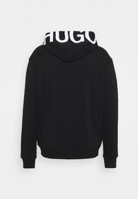 HUGO Felpa con cappuccio - black