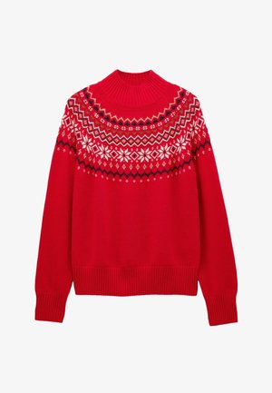 Tom Joule, REGULAR FIT - ALBA FAIRISLE - Trui - red