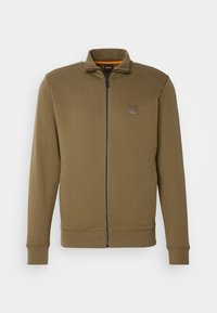 ZESTART - Φούτερ με φερμουάρ - open green