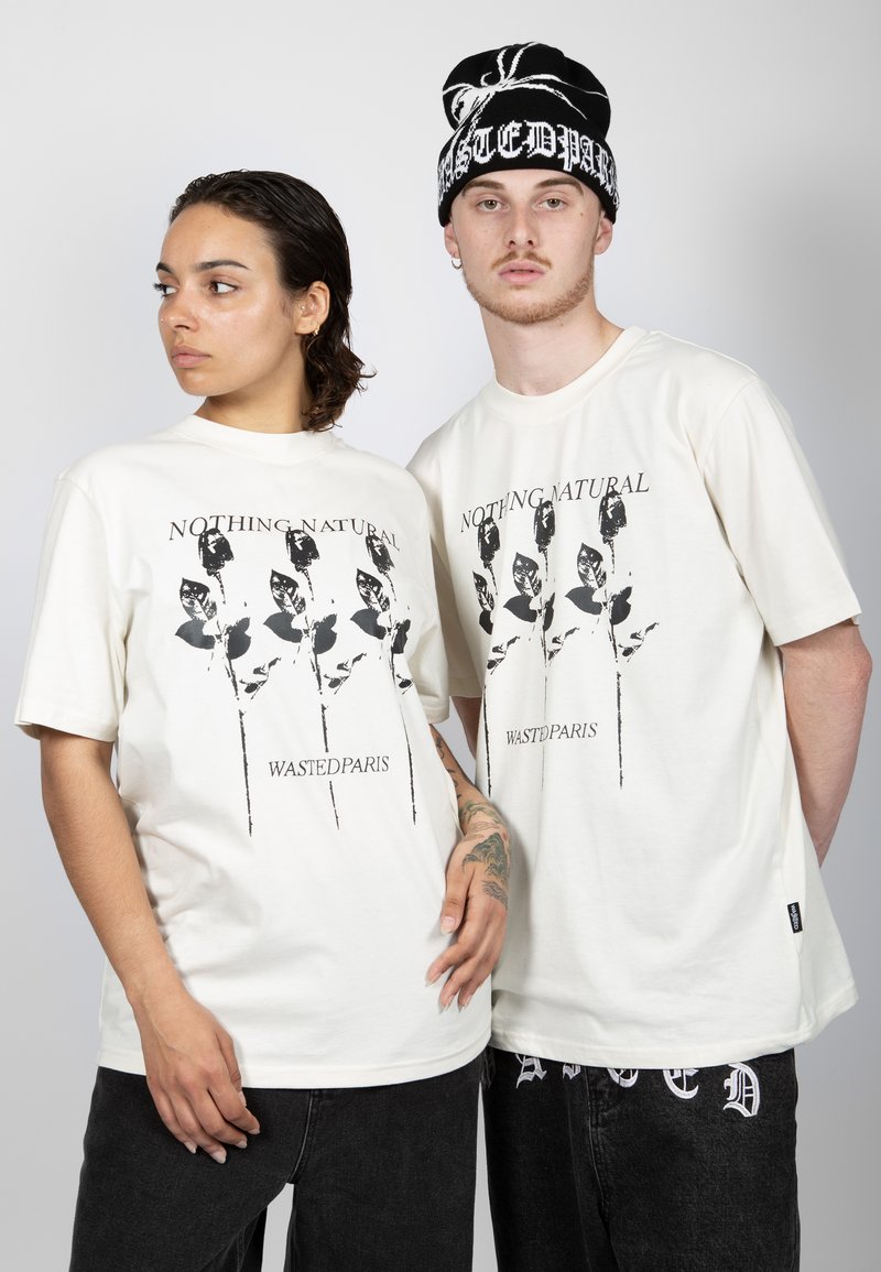 wasted-paris-natural-unisex-printtipaita-off-white-luonnonvalkoinen