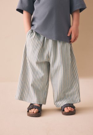 Next, Tracksuit bottoms - blue ecru stripe