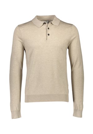 Lindbergh LONG SLEEVE  - Piké - sand mel