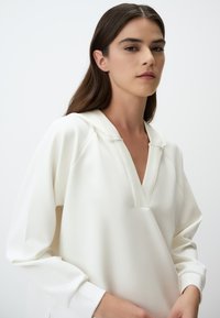 Jimmy Key COZY - Felpa con cappuccio - white