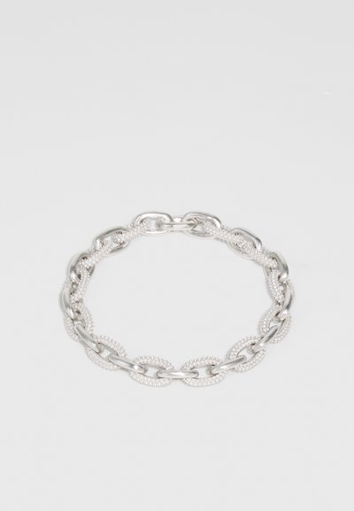 PATTARAPHAN SEMI TEXTURED SEAMLESS LINK BRACELET UNISEX - Karkötő - silver coloured