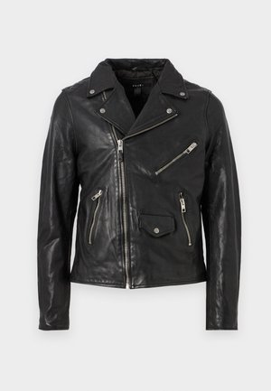 CAPITOL JACKET - Veste en cuir - black