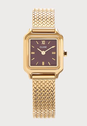 Cluse, GRACIEUSE MINI - Ρολόι - bordeaux/gold-coloured