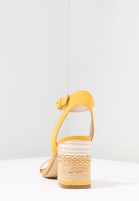 ALDO Páskové sandály  - mustard yellow