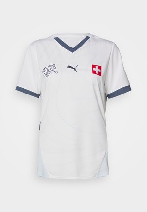 Puma SWITZERLAND SFV AWAY JERSEY - Camiseta de fútbol - white/icy blue