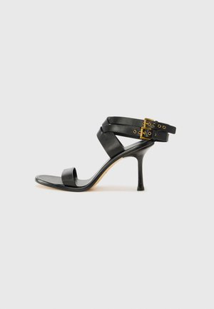 MICHAEL Michael Kors IRENE - Ankle cuff sandals - black
