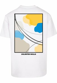Merchcode UNLIMITED SKILLS  - T-shirts print - white