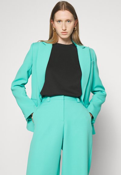 AKNVAS ELIN ELASTIC WAISTBAND PANT - Trousers - atlantis