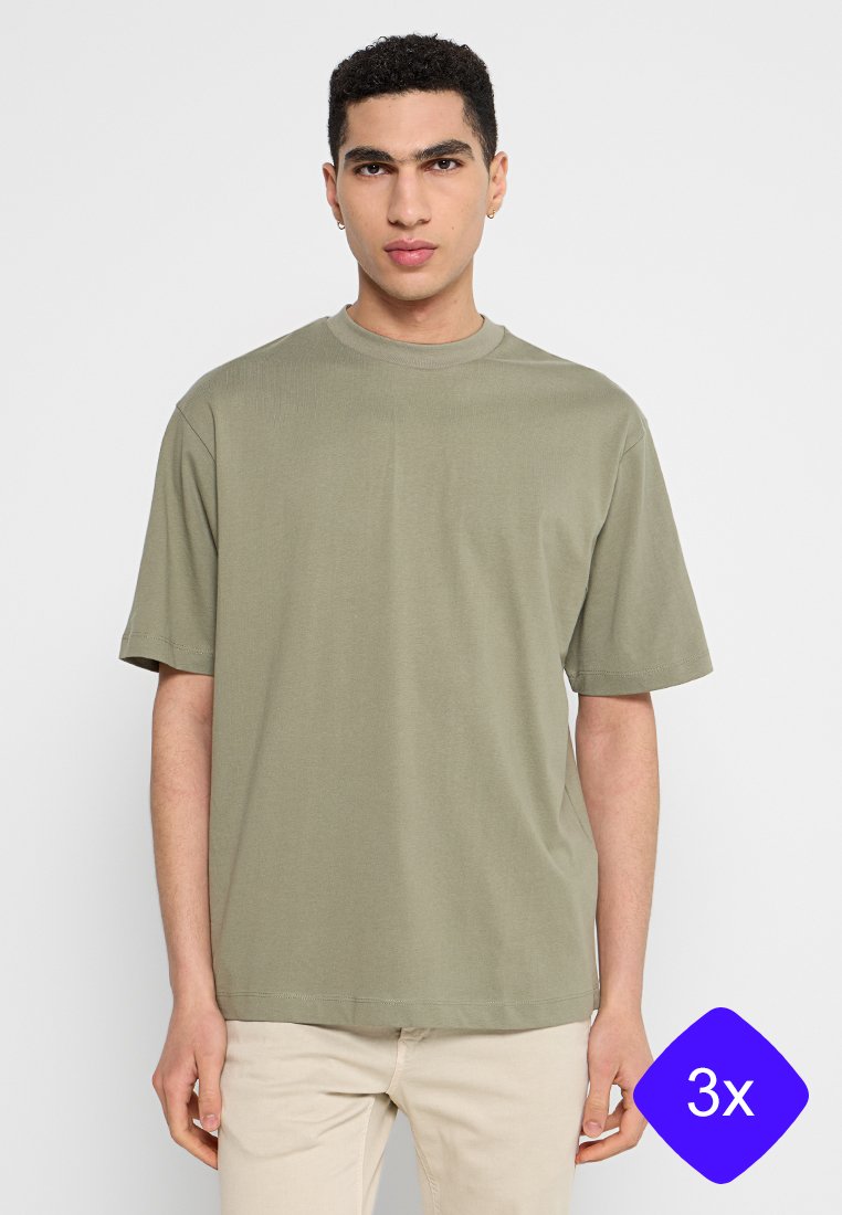 Selected Homme T-shirt basic lichtgroen