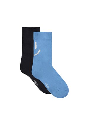 NORMAN SOCKS UNISEX 2 PACK - Kojinės - black tide