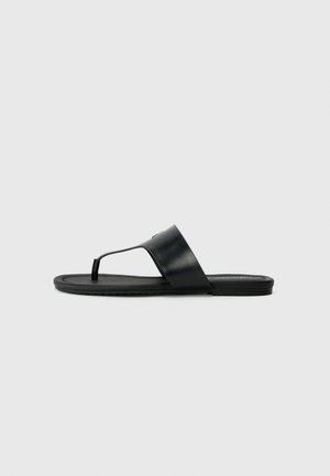 T-bar sandals - triple black