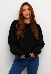 Culture - KIMMY - Strickpullover - black solid Thumbnail-Bild 1