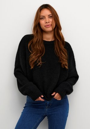 KIMMY - Strickpullover - black solid