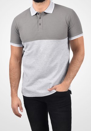 Polo shirt - grey denim