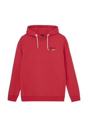 Kapuzenpullover - poppy red