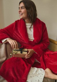 Next SUPERSOFT - REGULAR FIT - Badekåber - red
