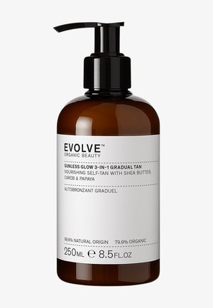 Evolve Organic Beauty SUNLESS GLOW 3-IN-1 GRADUAL TAN - Zelfbruiner