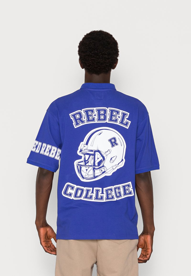 Redefined Rebel ROYAL TEE UNISEX Polo shirt royal blue/blue