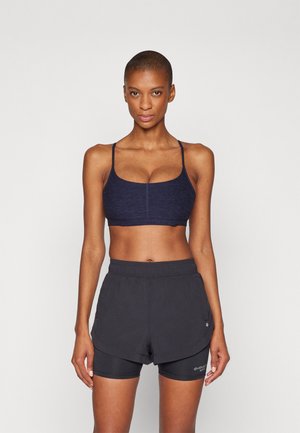 COZY STRAPPY LOW IMPACT BRA - Sportovní podprsenky s lehkou oporou - deep navy heather