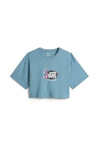 FOLLOW RELAXED FIT CROP - T-shirt med print - citadel