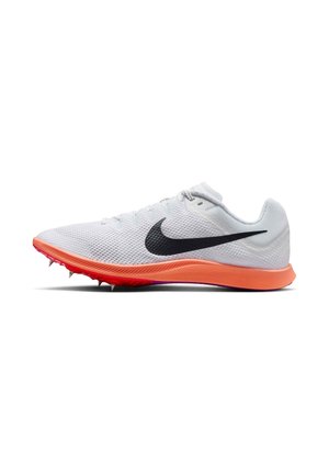 Nike Performance, ATHLETICS DISTANCE ZOOM RIVAL - Zapatillas con clavos - white bright crimson hyper turquoise obsidian