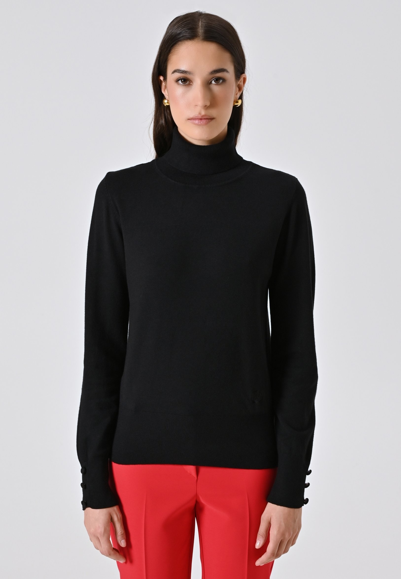 Pull Femme Rinascimento - Couleur Noir - Taille S - Neuf Avec étiquettes