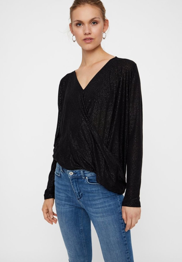 Vero Moda LUX NW - Slim fit jeans - medium blue denim/dark blue - Zalando.de