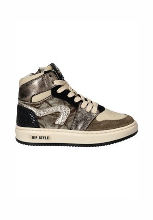 Sneakers hoog - taupe
