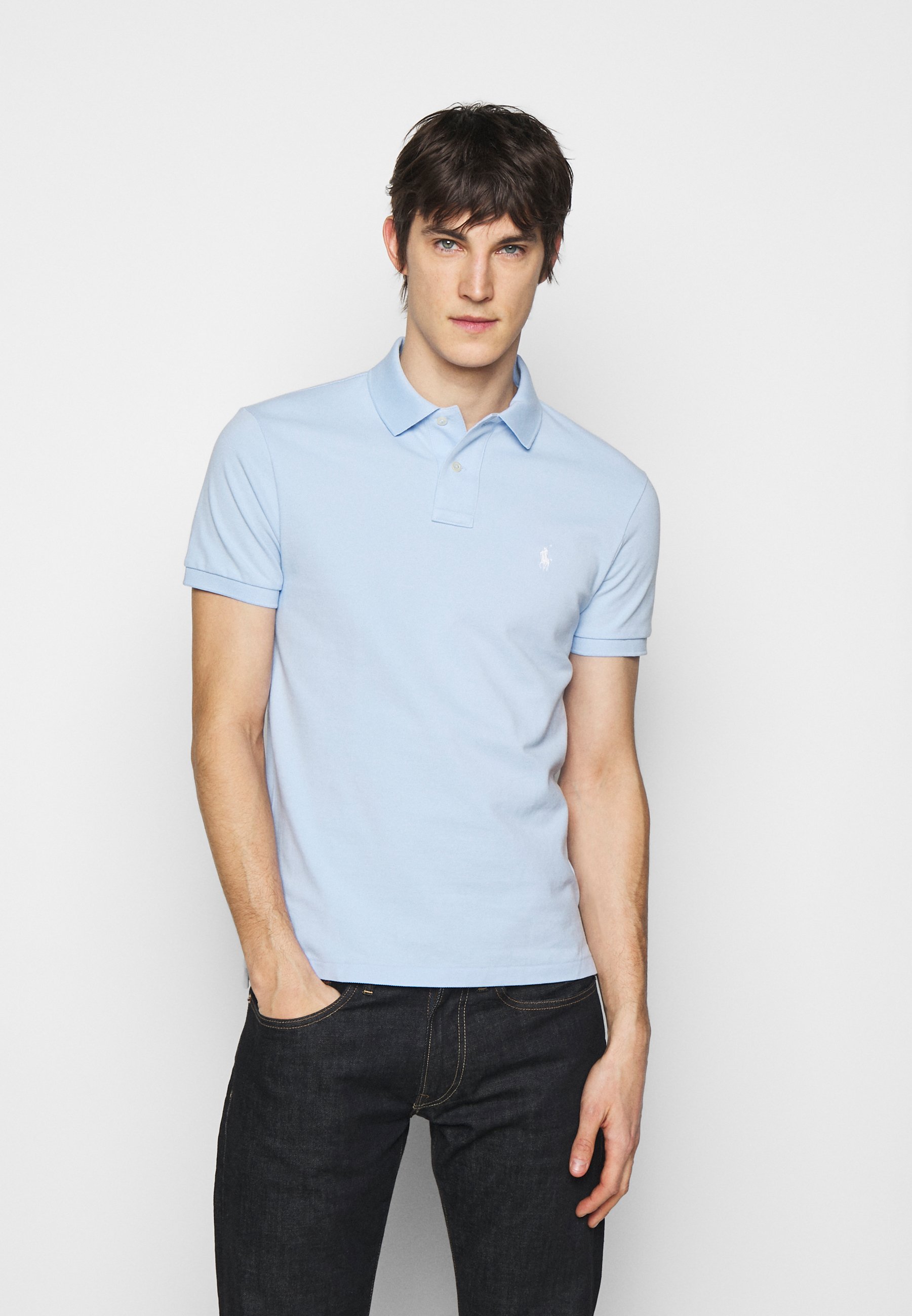 lichtblauwe ralph lauren polo
