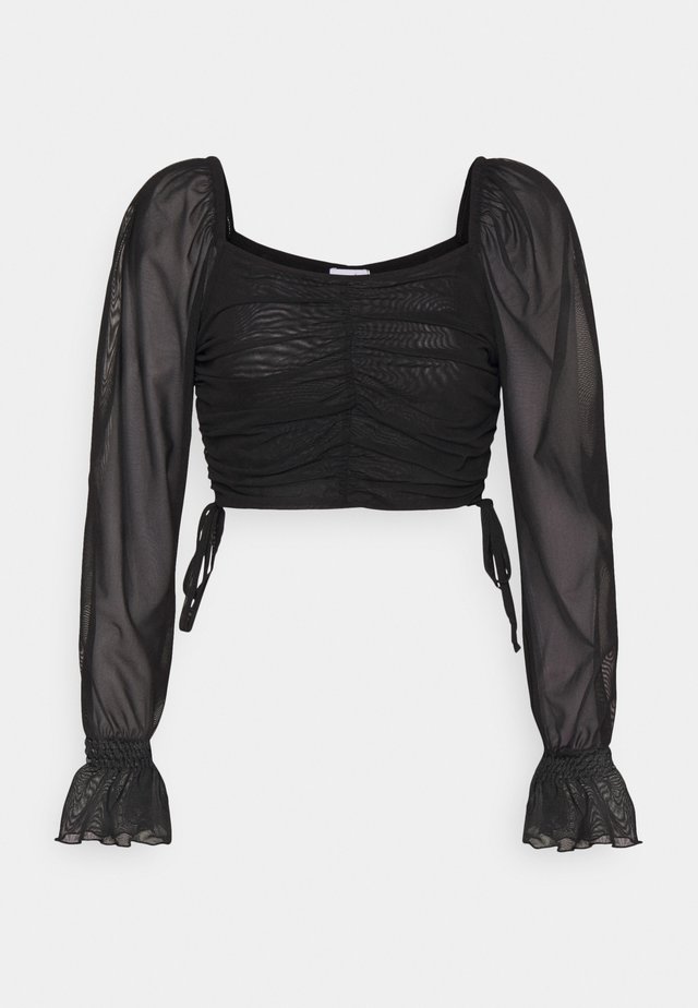 GATHERED - Langarmshirt - black