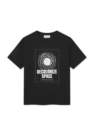BOBBY TEE SPACE - Print T-shirt - black
