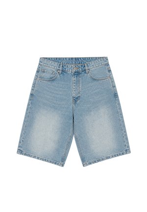 PROHIBITED, OFF SHORE JORTS - Short en jean - light blue
