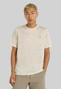 ATHLETICS  - T-shirt con stampa - beige