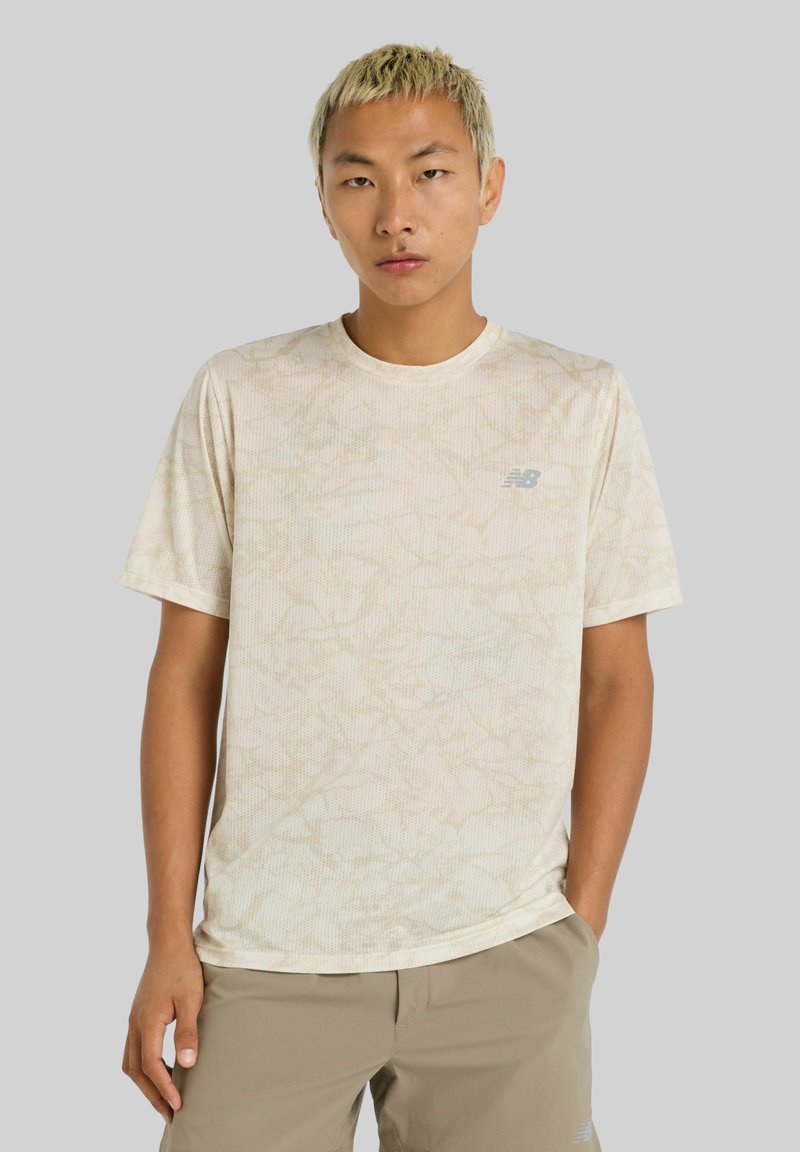 New Balance T-shirt print beige New Balance T-shirt print beige