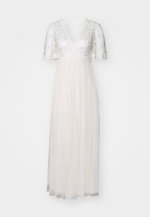 GARLAND RIBBON BODICE ANKLE GOWN - Abiti per occasioni speciali - cream