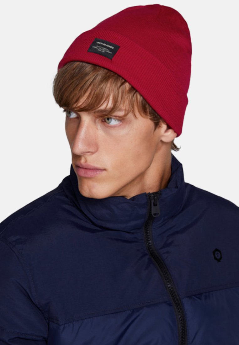 Jack & Jones JACDNA  - Beanie - tango red