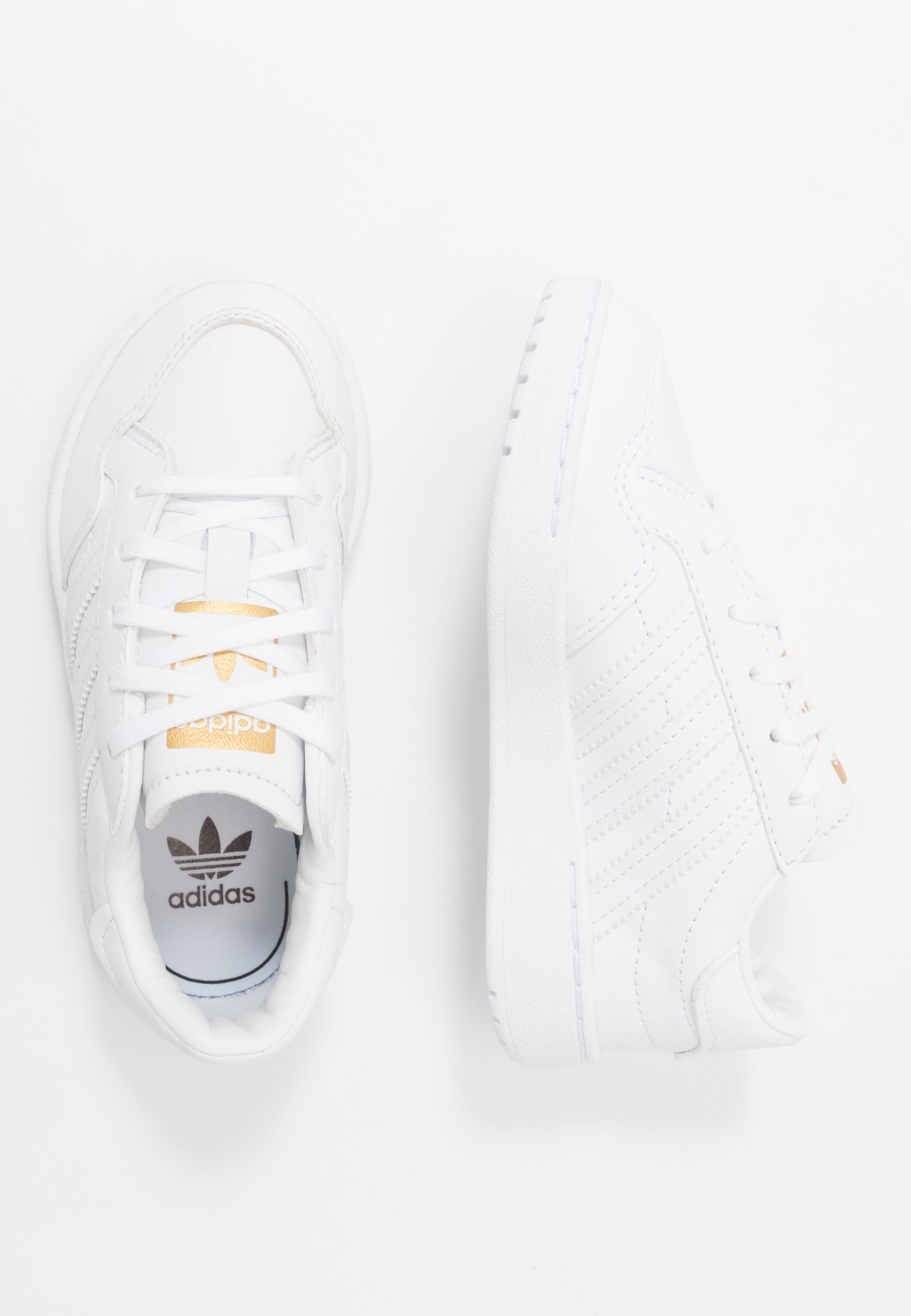 adidas Originals TEAM COURT Joggesko footwear whitecore adidas Originals Joggesko footwear white Zalando.no
